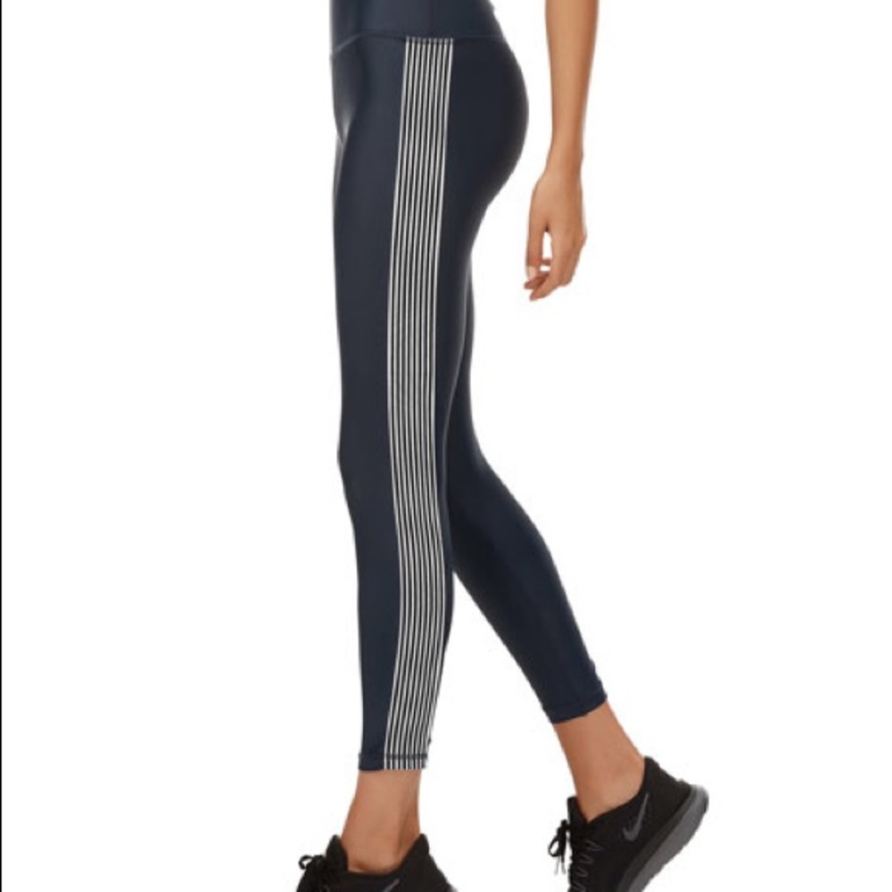 All Fenix high rise 7/8 leggings in Paris Stripes